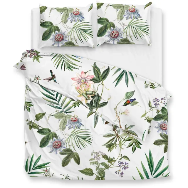 Zohome Microvezel Dekbedovertrek Passione - Multi - Bloemen - 100% Microvezel - Dekbedovertrek