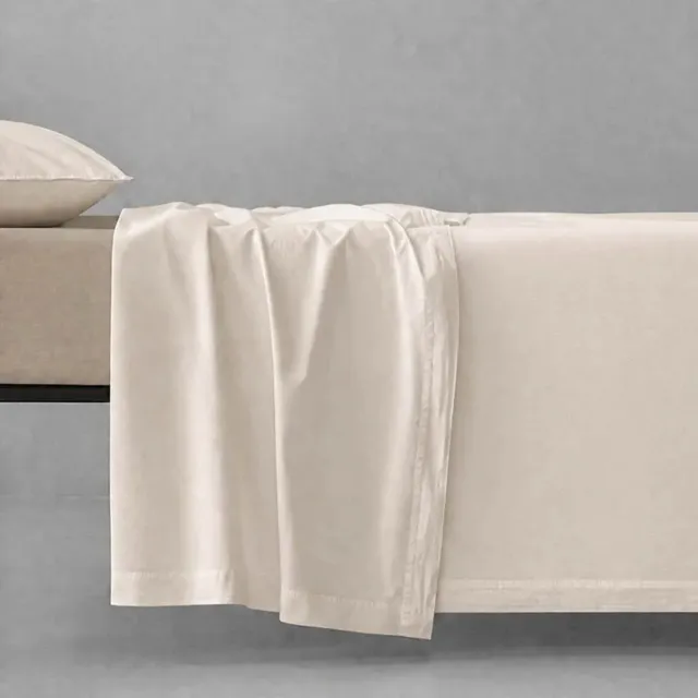 KOALA HUG Laken / Bovenlaken – 100% TENCEL™ Lyocell Satijn – Parelbeige – 300 TC – Zijdezacht, Koel & Temperatuurregulerend – Ademend & Vochtabsorberend – Hypoallergeen – Hotelkwaliteit Beddengoed