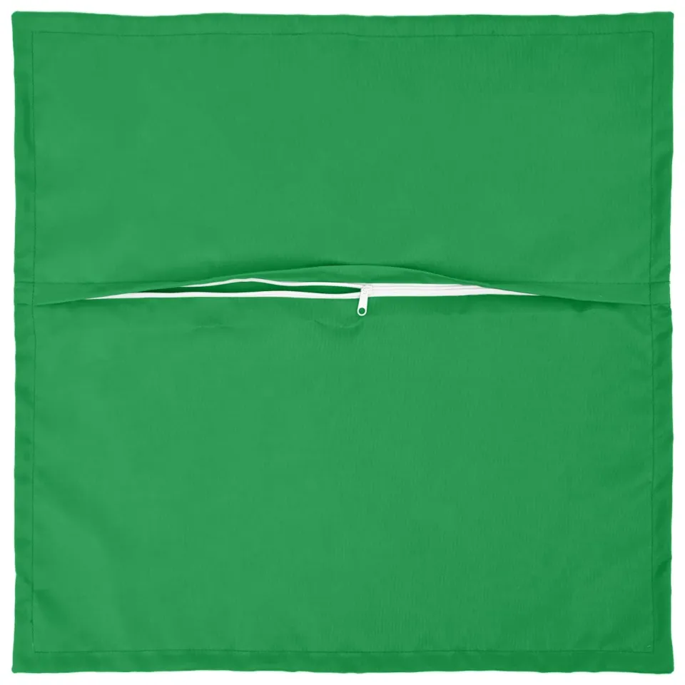 vidaXL Kussensloop 2 st HOUTEN Groen 55 x 55 cm Polyester, foto 4