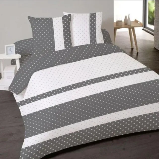 better night 2-Persoonsdekbedovertrek katoen Candy dots 240x220 met 2 kussenslopen 65x65 wit