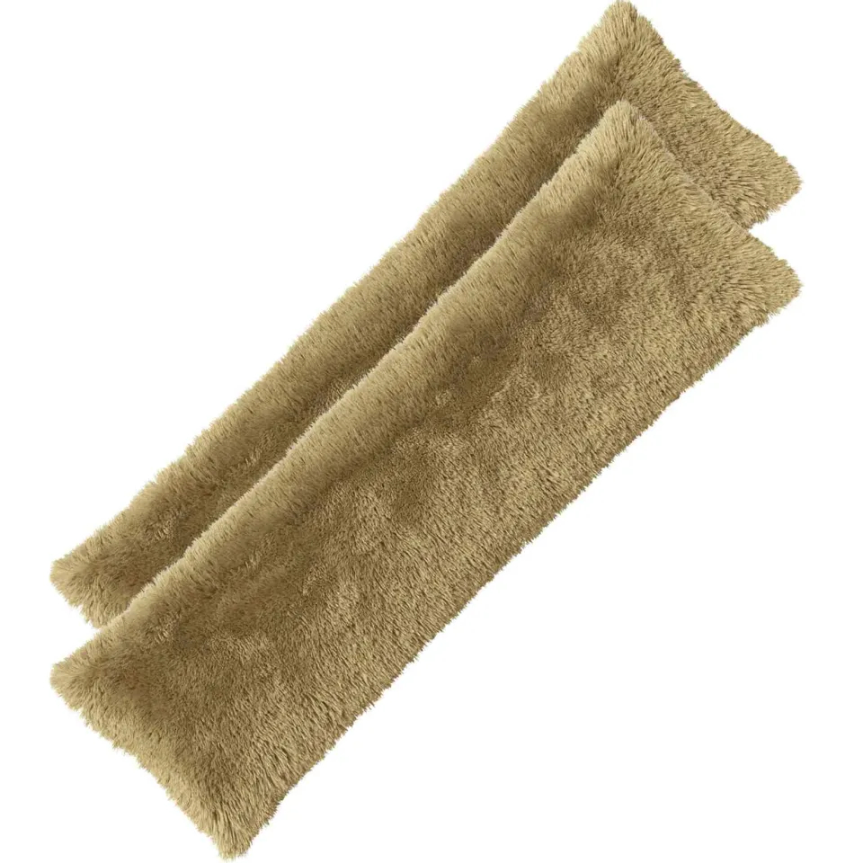 vidaXL Kussensloop 2 st HEERLEN Lichtgroen 40 x 145 cm PV Fleece groen, foto 3