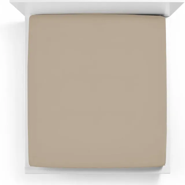 Bella Donna Jersey La Piccola Topperhoeslaken 140x190-200 cm champagne-0711