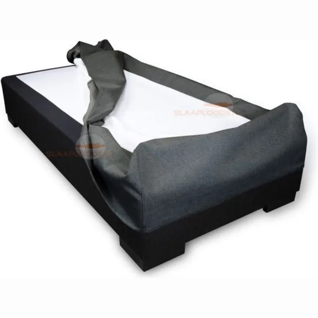 Slaaploods.nl Boxspring Hoes - 90 x 210 cm - Hoogte 30 cm - Zwart