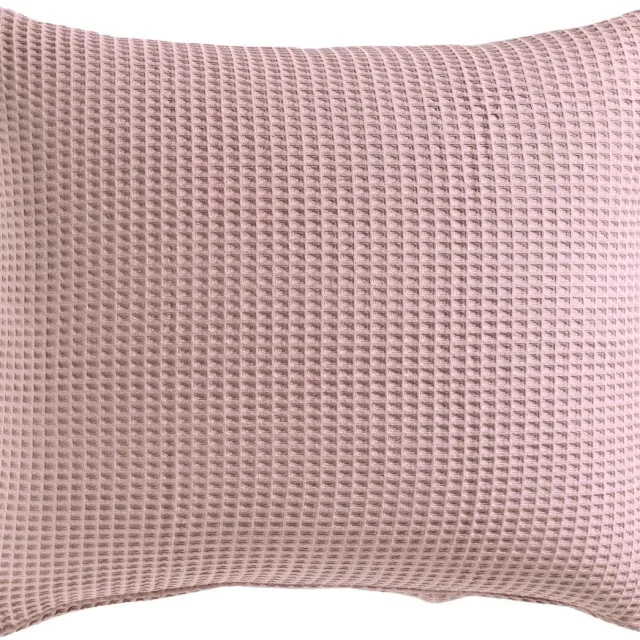 Heckettlane Pale-Lilac Kussensloop Wafel 60x70 cm, gemaakt van 100% Katoen Paars