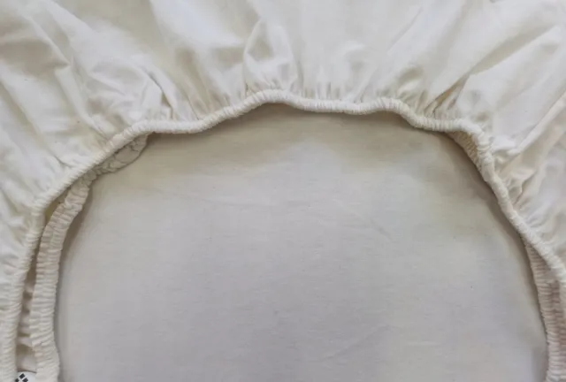 Livello Flanel Hoeslaken met Elastiek - Zacht & Comfortabel Crème