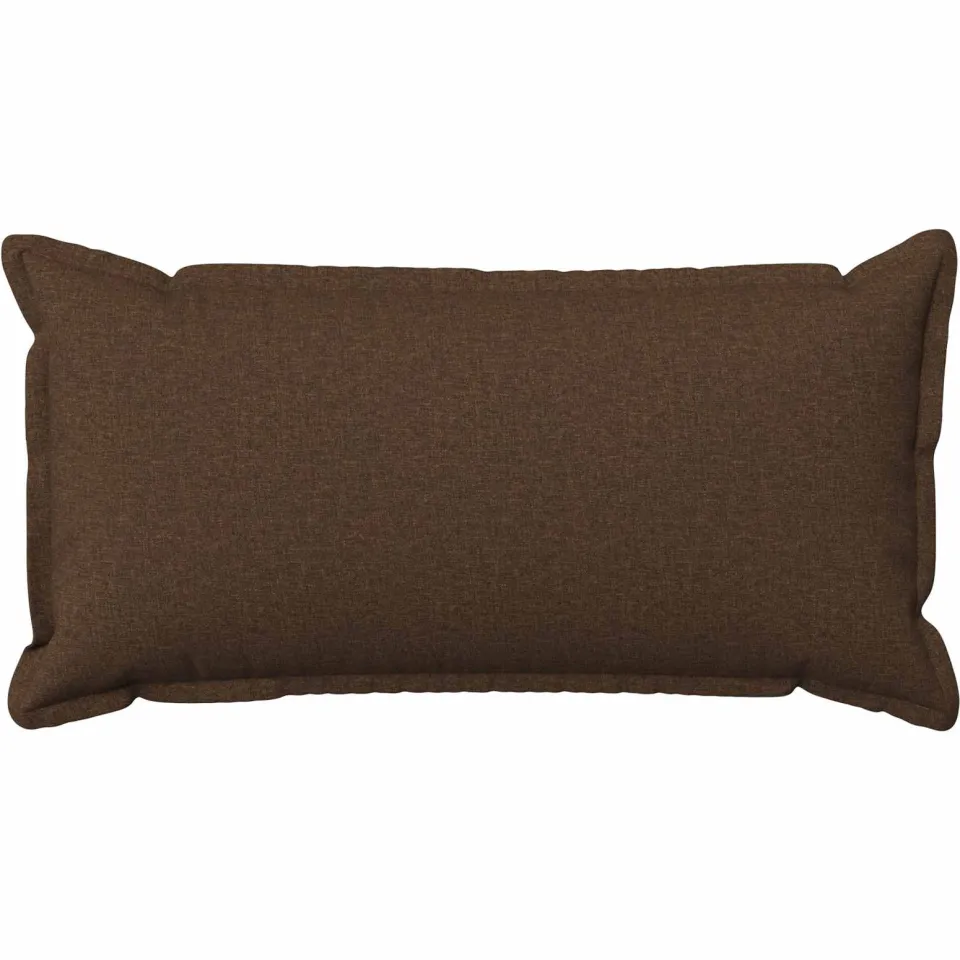 vidaXL Kussensloop 6 st HOUTEN Bruin 40 x 70 cm Faux Linnen