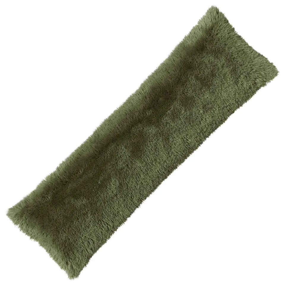 vidaXL Kussensloop HEERLEN Groen 40 x 145 cm PV Fleece, foto 3