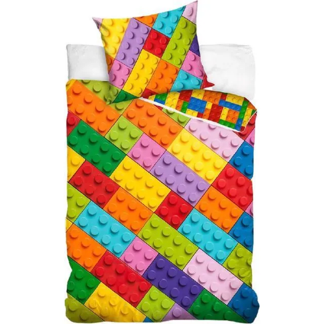 Carbotex Dekbedovertrek Blocks /70 X 90 Cm Katoen Multicolor