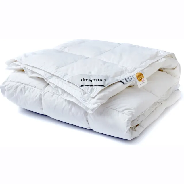 Dreamstar Lente/Herfst Dekbed Xclusive 100% Siberische Ganzendons 140x220 Wit