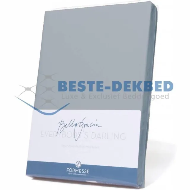 Formesse Bella Gracia Jersey Hoeslaken - Lichtgrijs (0703)