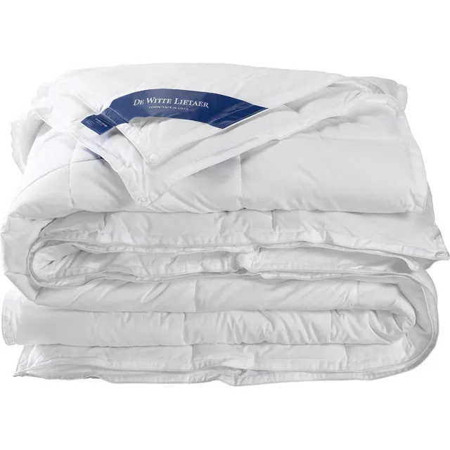 De Witte Lietaer Dekbed Ducky 4 Seasons - Hotelmaat - 260 x 240 cm - Donsvulling Wit