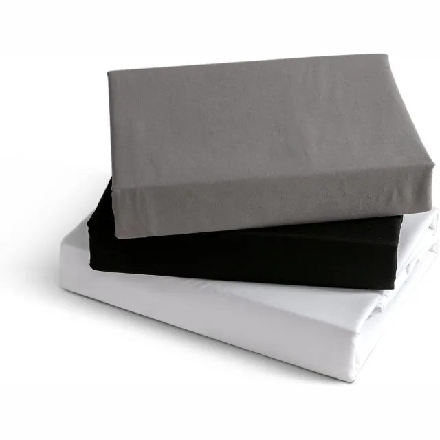 Famanu Hoeslaken 180x200 cm, microvezel, 30 cm diepte, ademend – Grijs