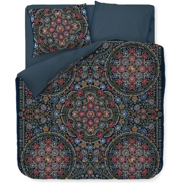Pip Studio Dekbedovertrek pip studio il ricamo Dark Blue
