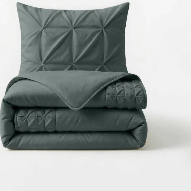 Sleeptime polyester dekbedovertrek 2-persoons (200x220 cm) Groen