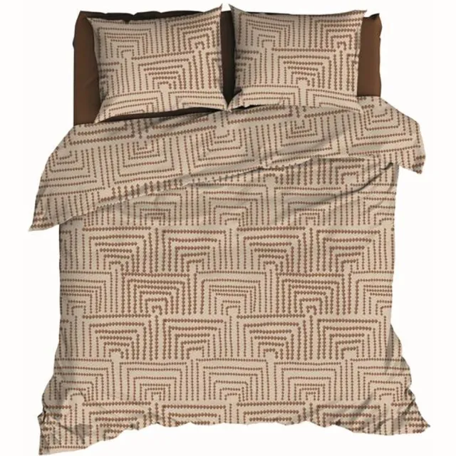 Satin D Or Satin d'Or Vendome Dekbedovertrek - Lits-jumeaux - 240x200/220 cm - Beige