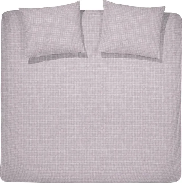 Damai Dekbedovertrekset bio katoen 200x200/220 cm sten mauve