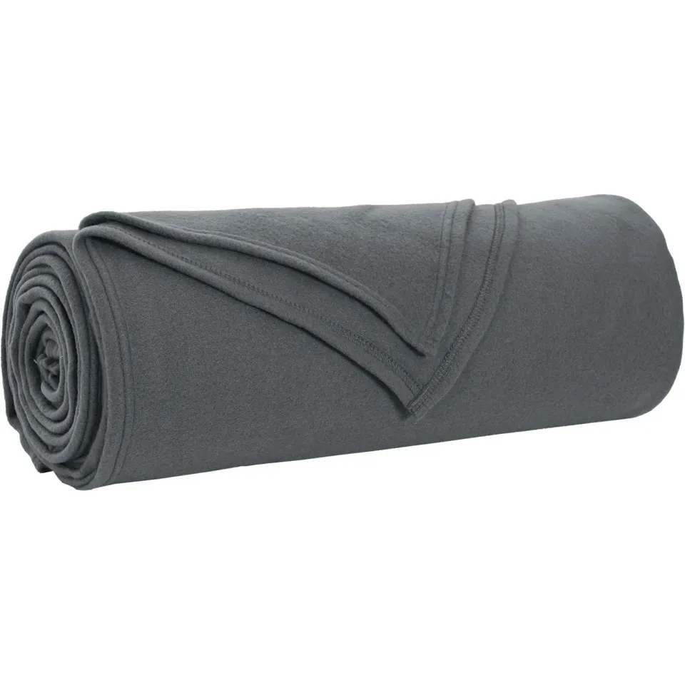 vidaXL plaid Donkergrijs 210 x 140 cm 0,41 kg Fleece