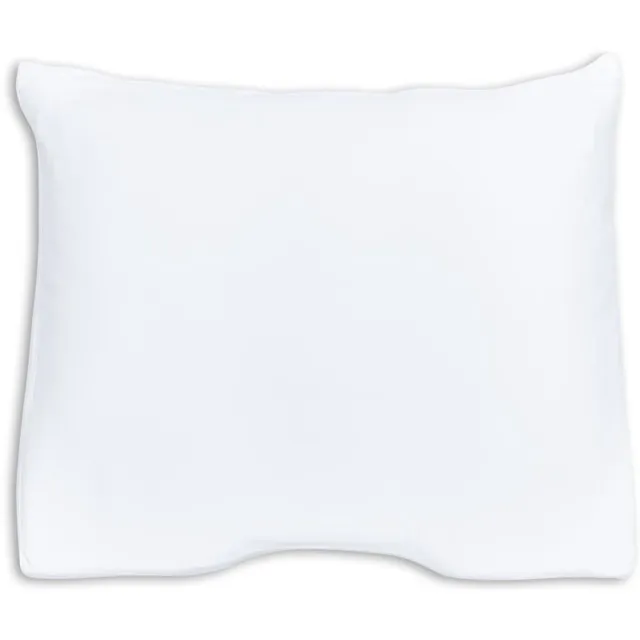 Silvana Support Satin Shoulder Contour kussensloop voor zacht kussen - Wit - 60x60/70