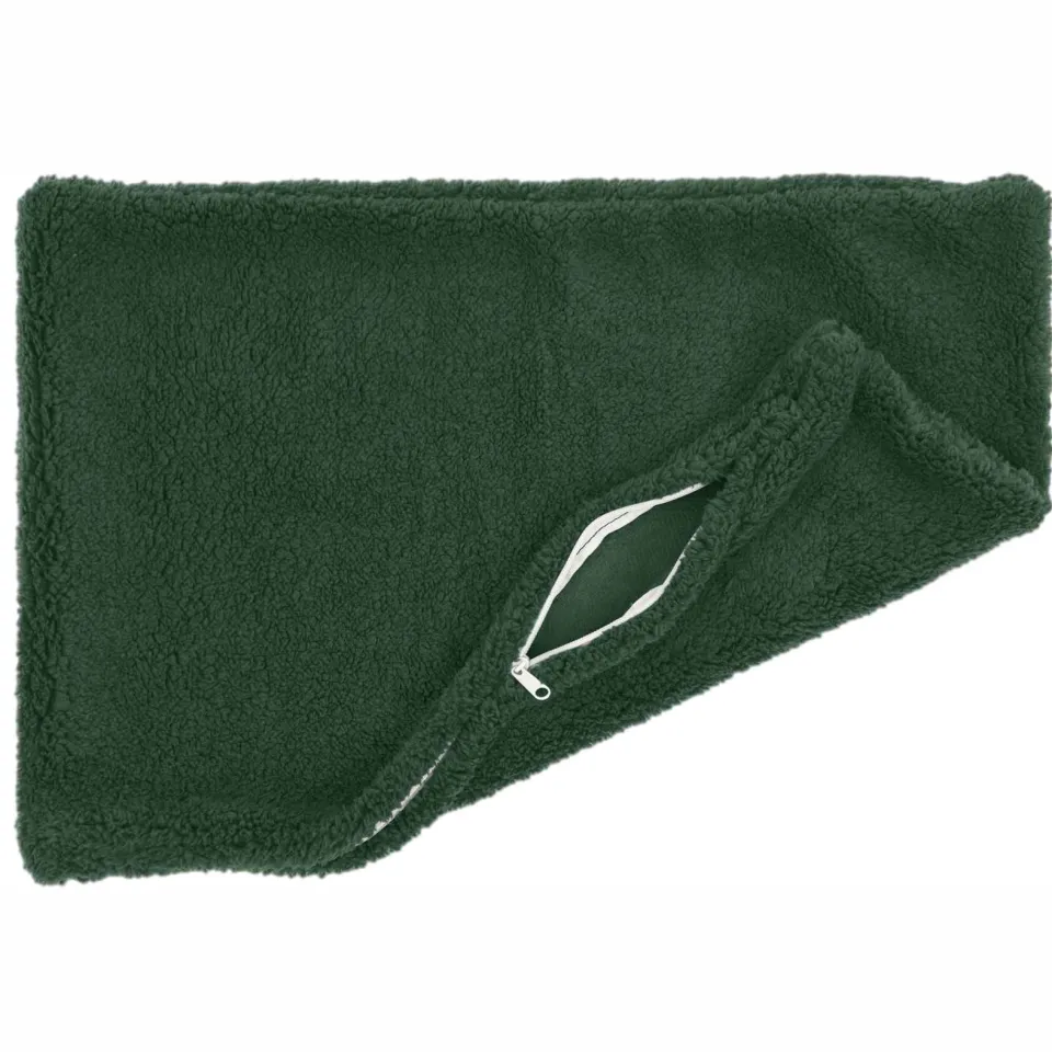 vidaXL Kussensloop 2 st HEERLEN Donkergroen 40 x 60 cm Bouclé groen, foto 3