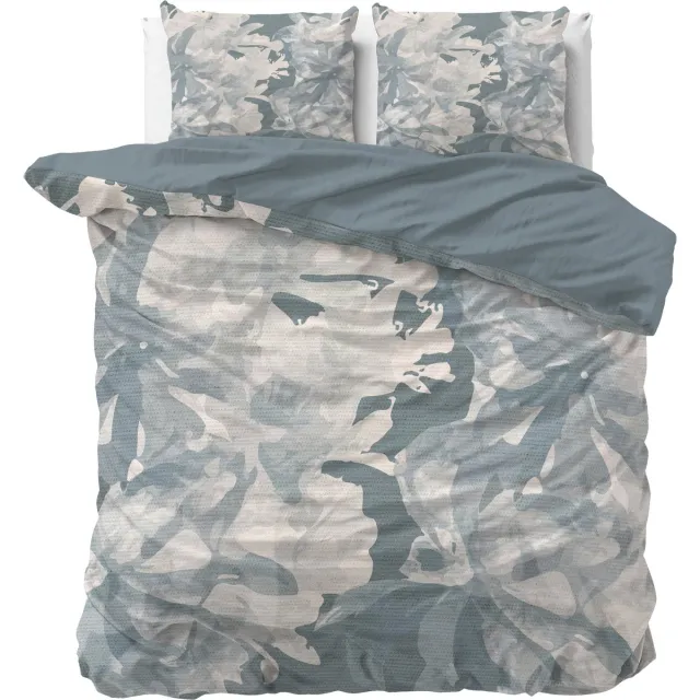 Sleeptime Michaello Dekbedovertrekset - Tweepersoons - 200X200/220 + 2 x kussenslopen 60x70 - Blauw