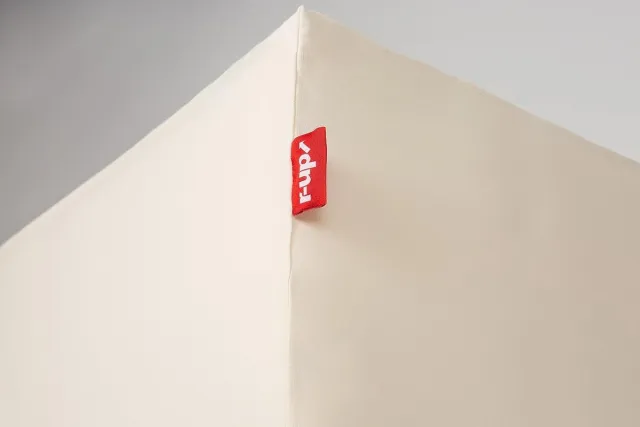 r-up Hoeslaken, keuze uit en , voor matrassen met een dikte van maximaal 35 cm, keuze uit verschillende kleuren, 95% katoen en 5% elastaan, 230 g/m², Oeko-Tex-gecertificeerd, ook geschikt voor waterbedden Beige