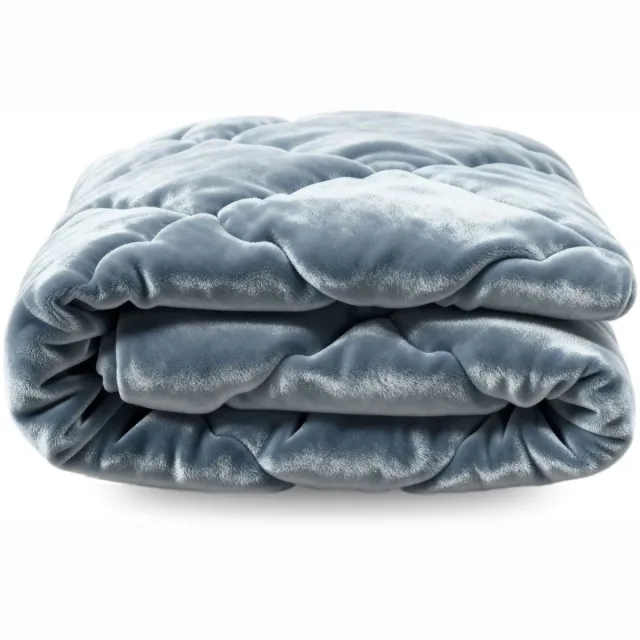 Zelesta Flanel Uni - Blue Mirage 240x200cm Blauw