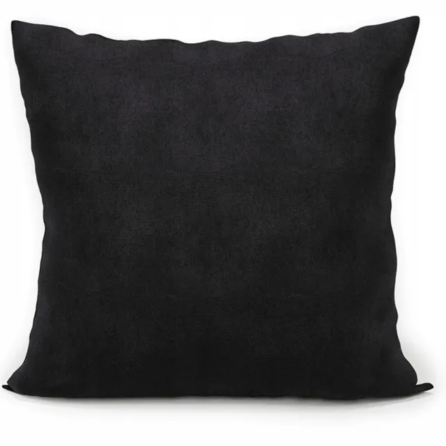 Markizeta Decoratieve Kussenhoes Zwart 45x45cm - Gemaakt in Polen