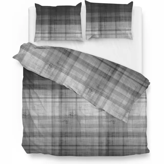 Zohome Marley Dekbedovertrek - Flanel - Taupe