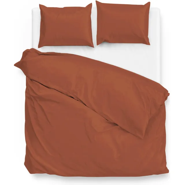 Zohome Satinado Dekbedovertrek - Copper Orange, foto 2