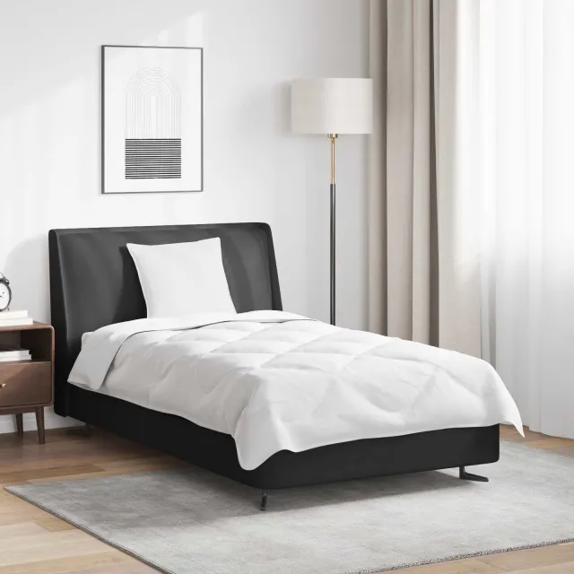 vidaXL Dekbed met kussen 2 st Wit Microvezel, foto 2