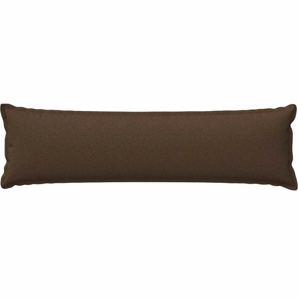 vidaXL Kussensloop 2 st HOUTEN Bruin 40 x 145 cm Faux Linnen