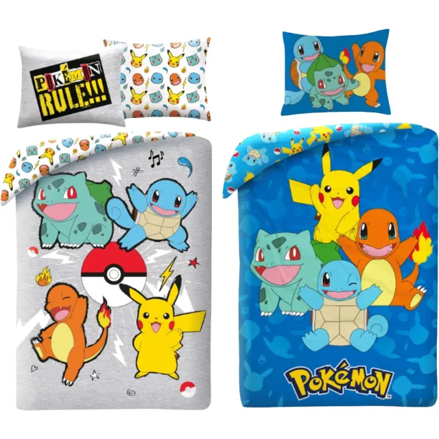 Pokémon Pokemon slaapkamerset; dekbedovertrekken Dekbedset