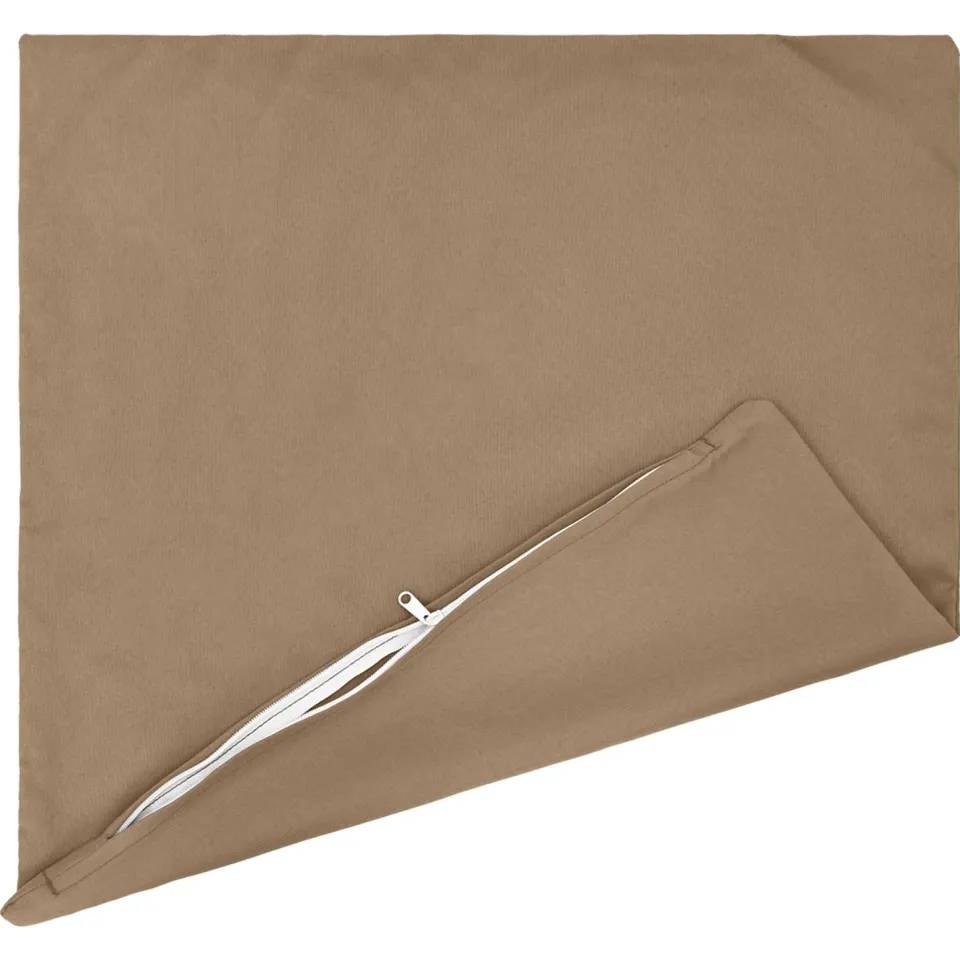 vidaXL Kussensloop 12 st HEERLEN Taupe 40 x 40 cm Polyester, foto 4