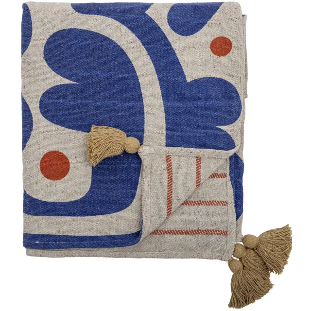 Bloomingville Eviaya plaid blauw