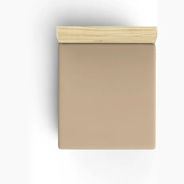 Asir Hoeslaken - Super King - 100% Katoen - Beige - 180 x 230 cm