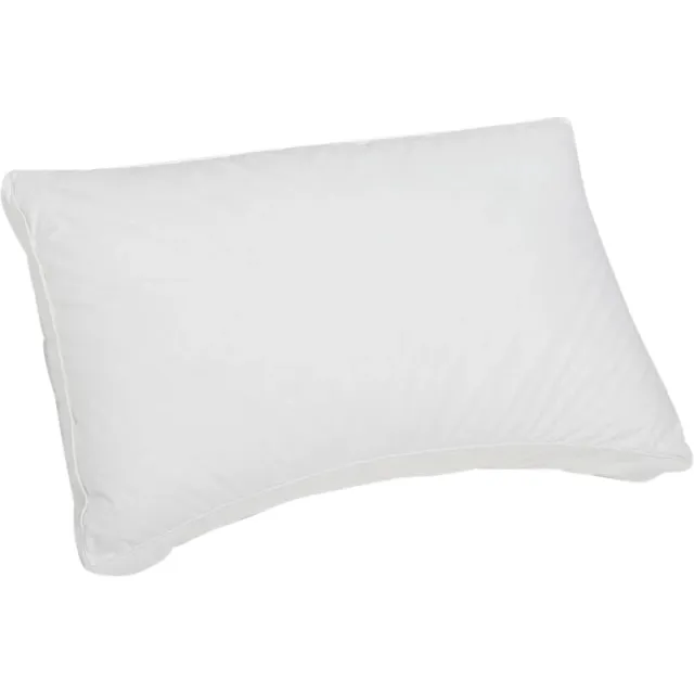 Yumeko hoofdkussen dons natuurlatex 50x70 medium - Biologisch & ecologisch wit