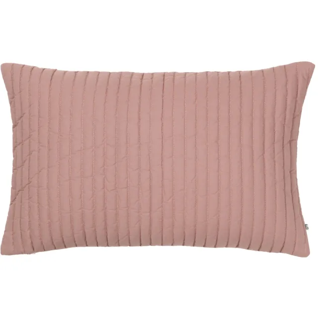 Broste Copenhagen SENA kussenhoes roze Violet