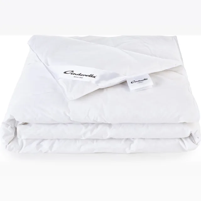 Cinderella Soul Donzen Dekbed Enkel - 2 Persoons - Luxe Eendendons - Extra Groot - 260x220 cm Wit