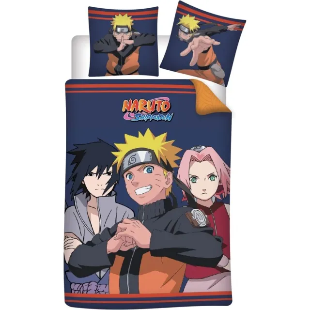 Naruto Dekbedovertrek Fight Polyester Multicolor