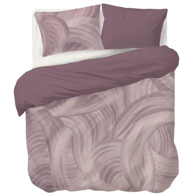 Auping Mauve twists Dekbedovertrek - Biologisch katoen - Paars