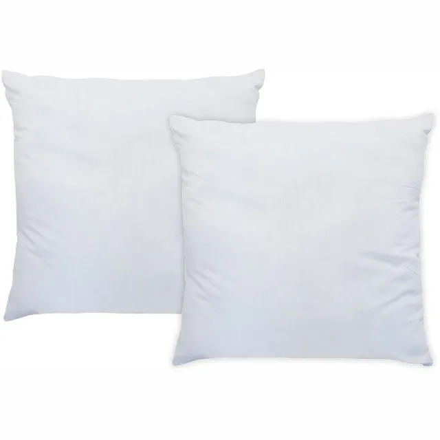 Vente-unique Set van 2 ademende hoofdkussens Topcool - 60 x 60 cm - 550 g - Wit - HAELIA