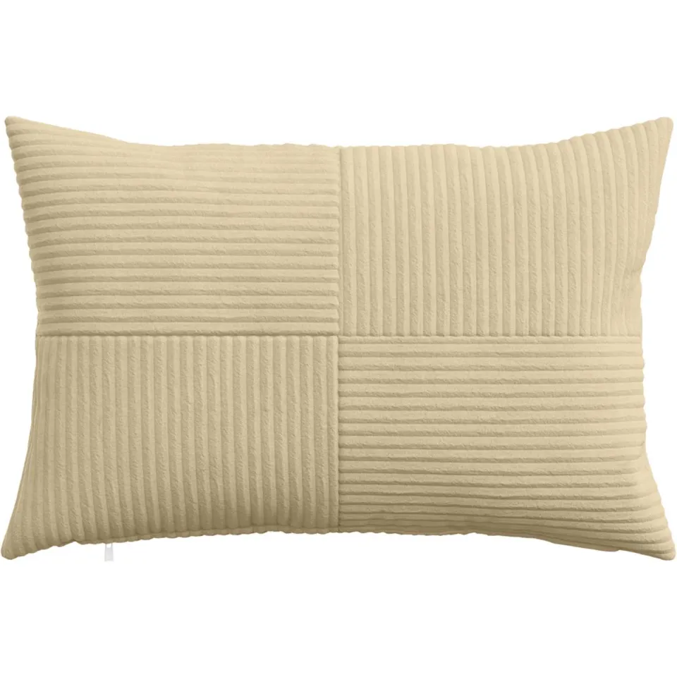 vidaXL Kussensloop 6 st ALMELO Grijs groen 50 x 70 cm corduroy