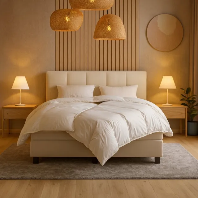 Mörgenn Drôme Dekbed - Luxe Hotel dekbed - All Season (Enkel) - 200x220 cm Wit