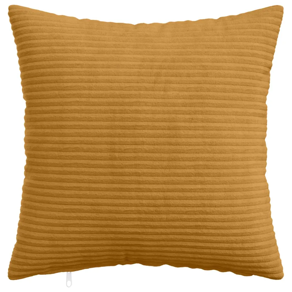 vidaXL Kussensloop 12 st HEERLEN Geel 45 x 45 cm corduroy, foto 3