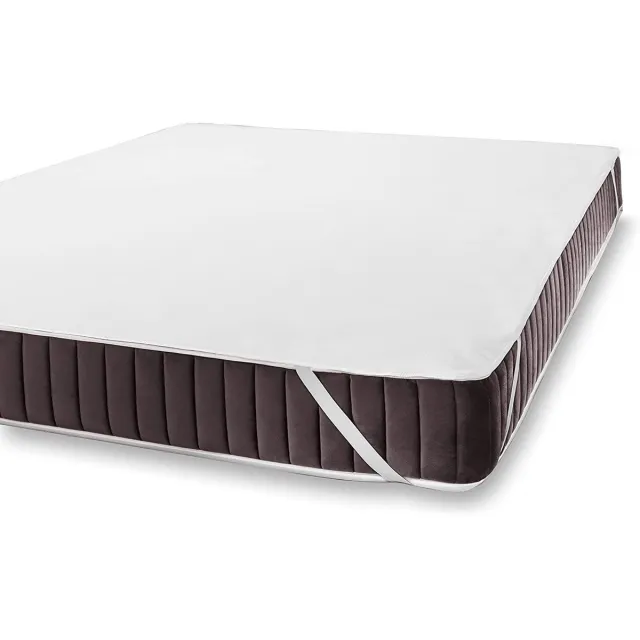 UNIFICATO Waterdichte Matrasbeschermer 140x200 cm - Katoenen Oppervlak - Ademend - Antibacteriëel - Wit