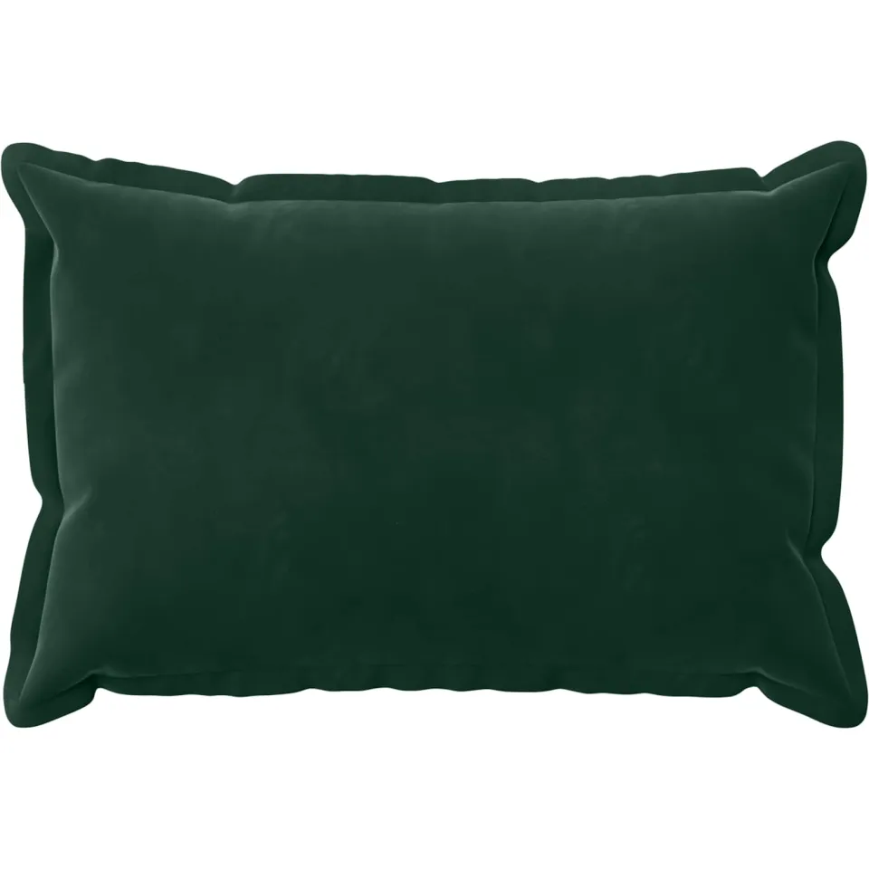 vidaXL Kussensloop 6 st HOUTEN Donkergroen 50 x 70 cm fluweel