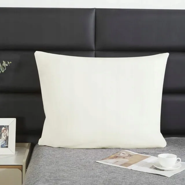 Spod Igły i Nitki Wit Katoenen Satijnen Kussensloop 70x80 cm - Zacht & Duurzaam