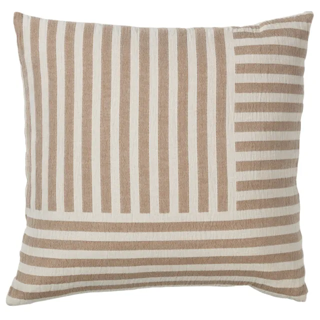 Broste Copenhagen FRANKIE kussenhoes bruin