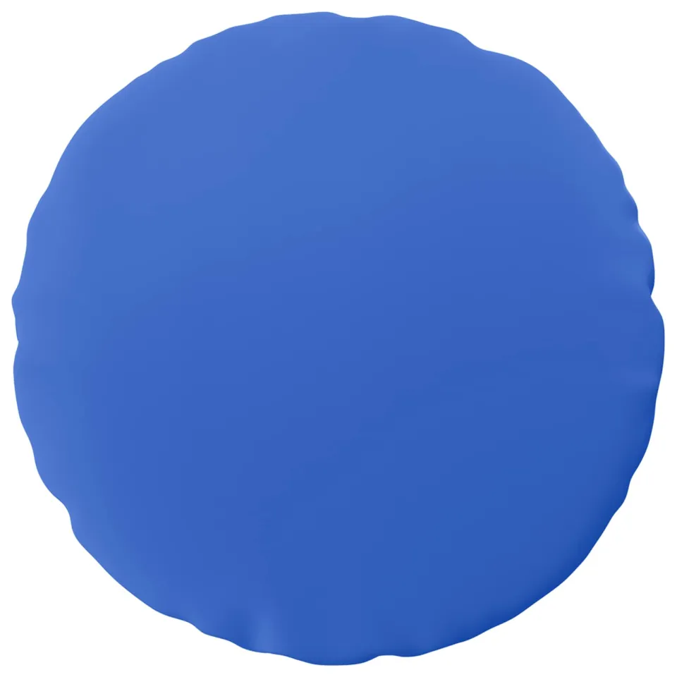 vidaXL Kussensloop 2 st HEERLEN Koninklijk Blauw Dia. 30 cm Polyester, foto 4