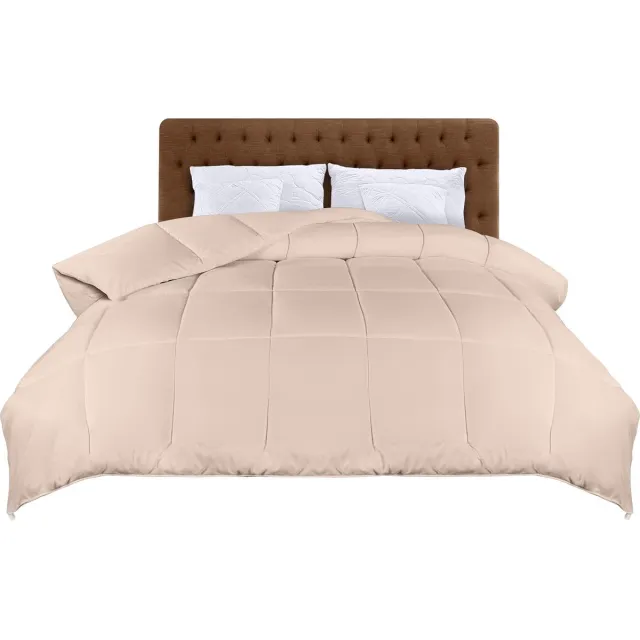 Solacis Dekbed zonder overtrek en wasbaar - Hoesloos - Dekbed - Zonder hoes - Wasbaar - Must have! ‎beige